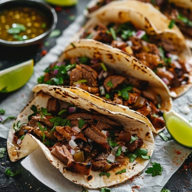 Birria Chicken Taco (1 Piece).